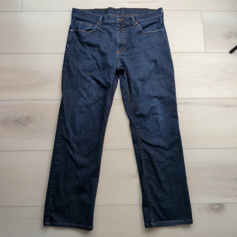 Mott & Bow Straight Cosby Jeans Mens 35x30 Blue‎ Denim Stretch